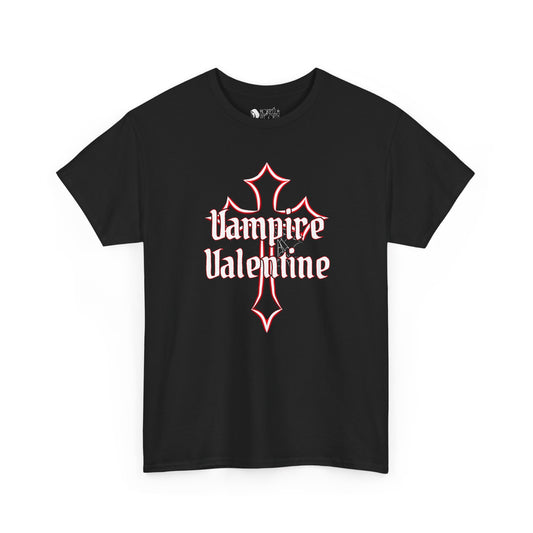 Vampire Valentine Logo Heavy Cotton Tee